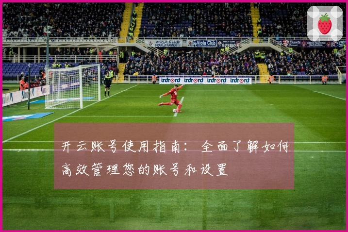 开云账号使用指南：全面了解如何高效管理您的账号和设置